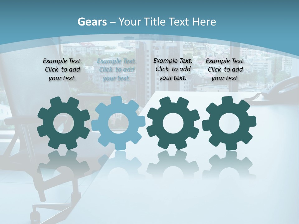 Manage Director Organization PowerPoint Template