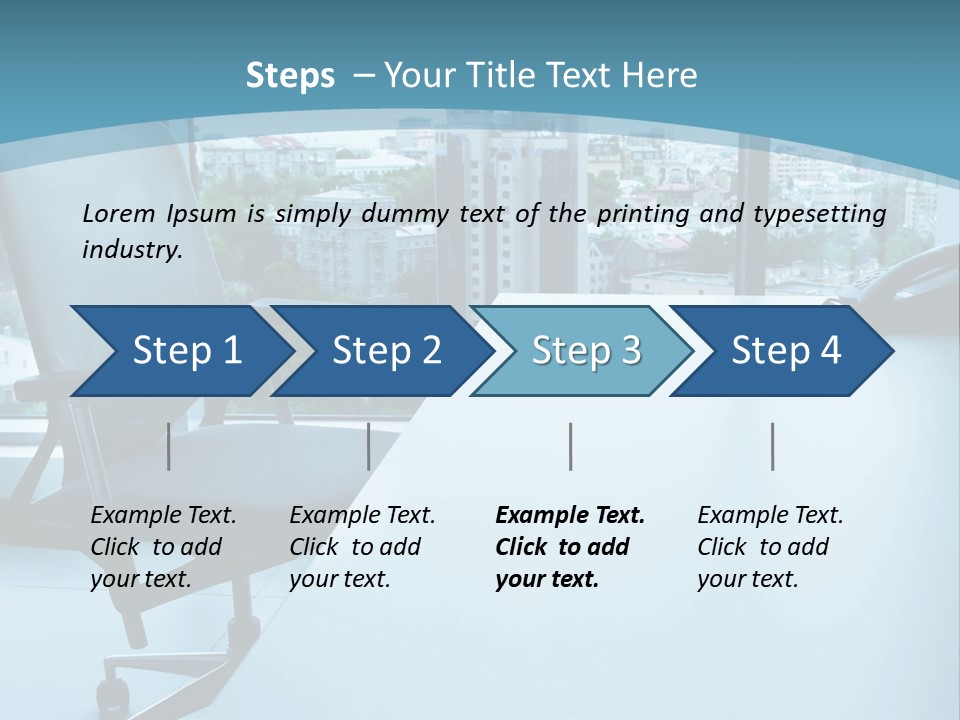Manage Director Organization PowerPoint Template