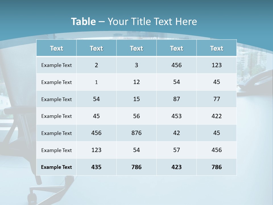 Manage Director Organization PowerPoint Template