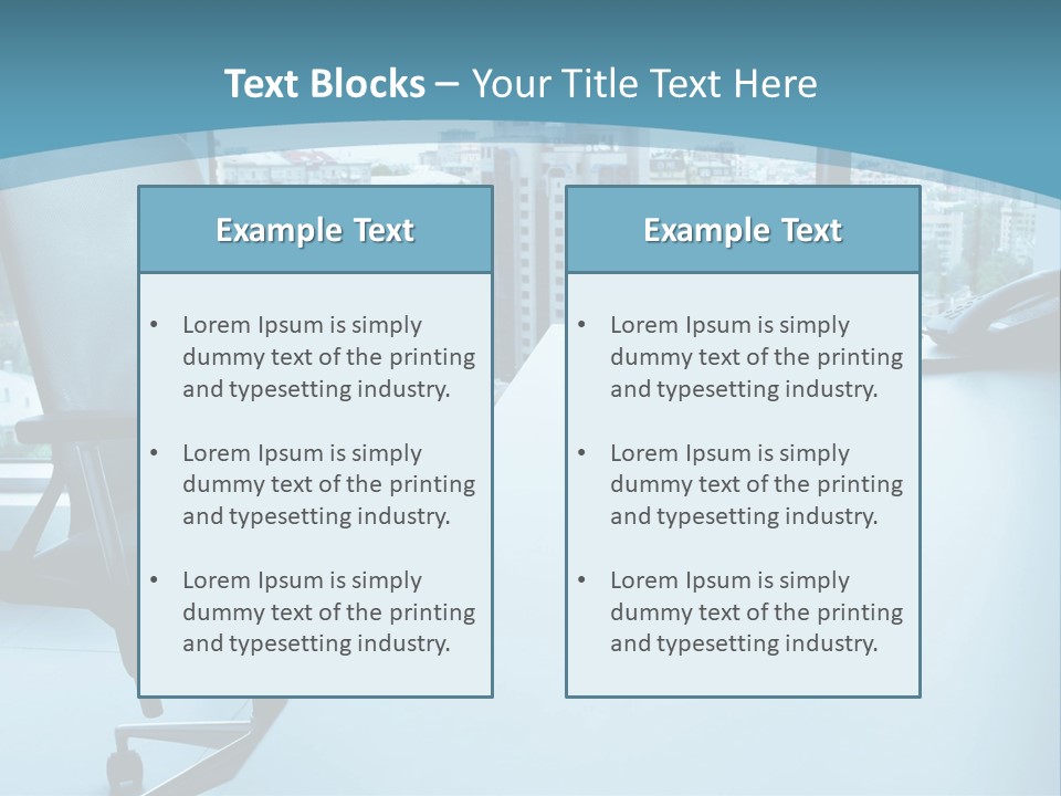 Manage Director Organization PowerPoint Template