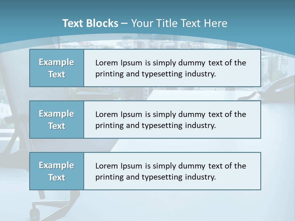 Manage Director Organization PowerPoint Template