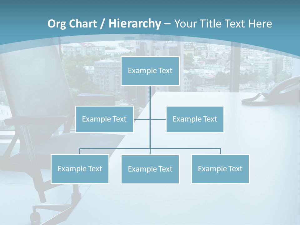Manage Director Organization PowerPoint Template