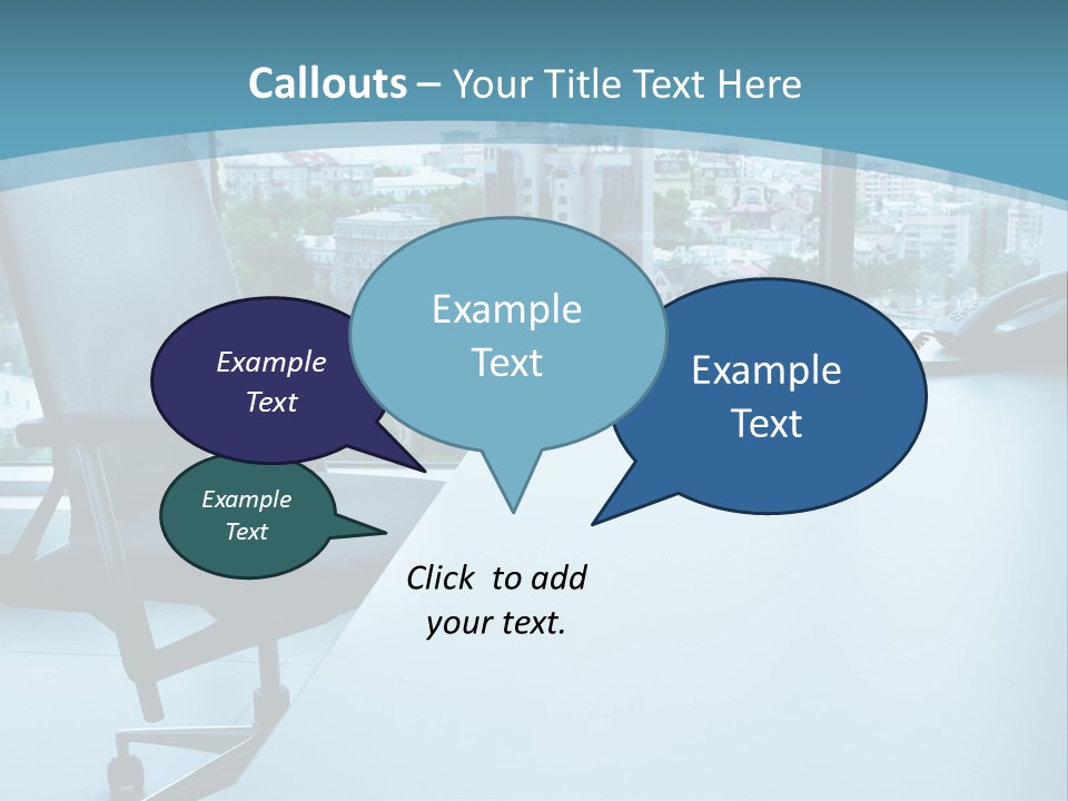 Manage Director Organization PowerPoint Template