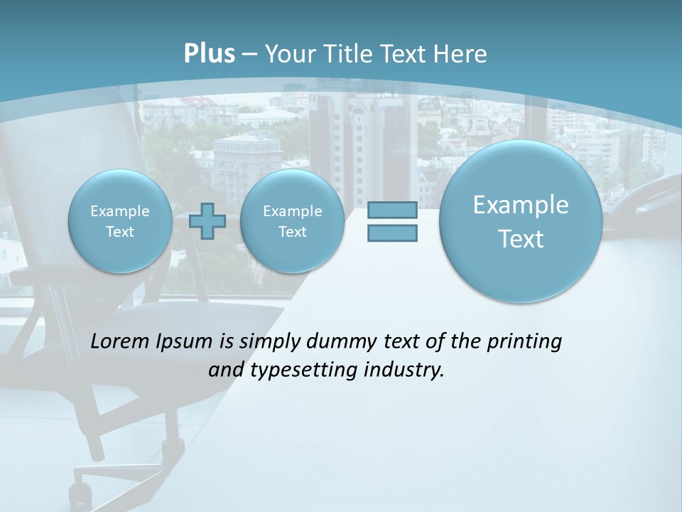 Manage Director Organization PowerPoint Template