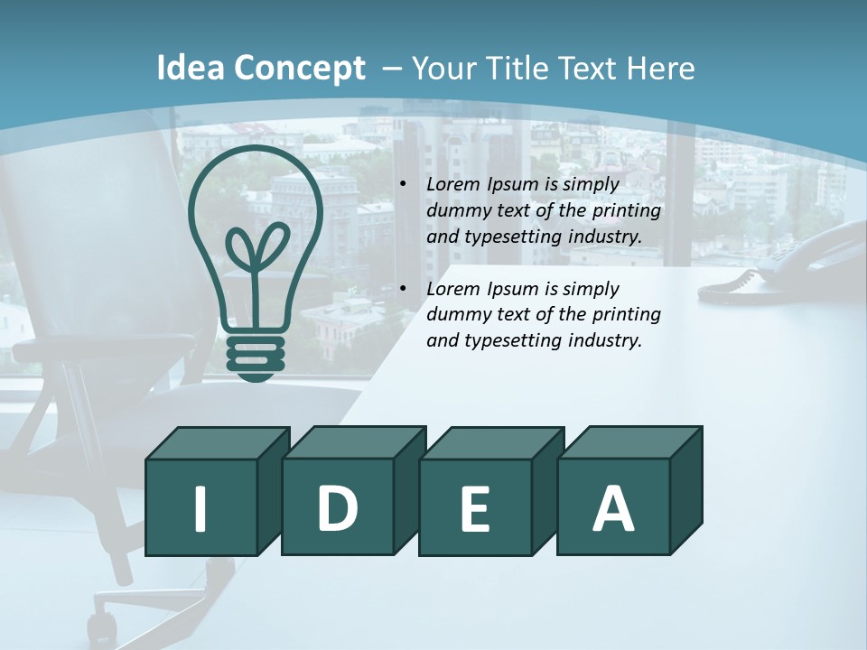 Manage Director Organization PowerPoint Template