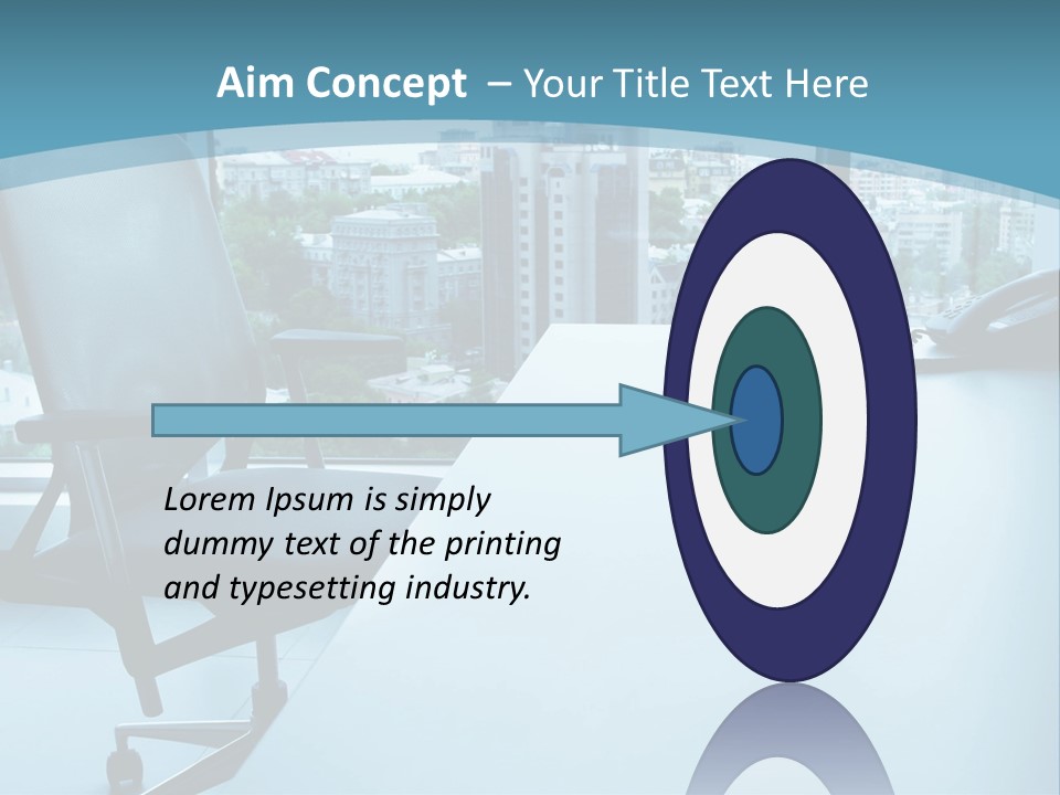 Manage Director Organization PowerPoint Template