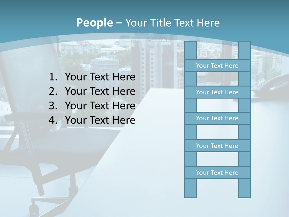 Manage Director Organization PowerPoint Template