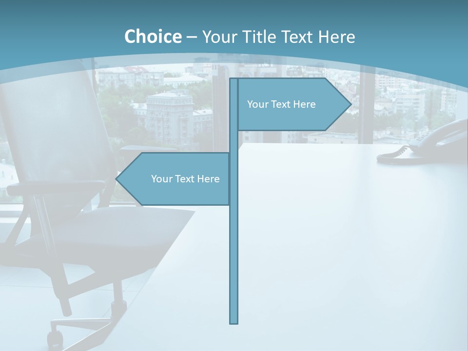 Manage Director Organization PowerPoint Template