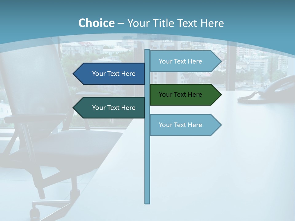 Manage Director Organization PowerPoint Template