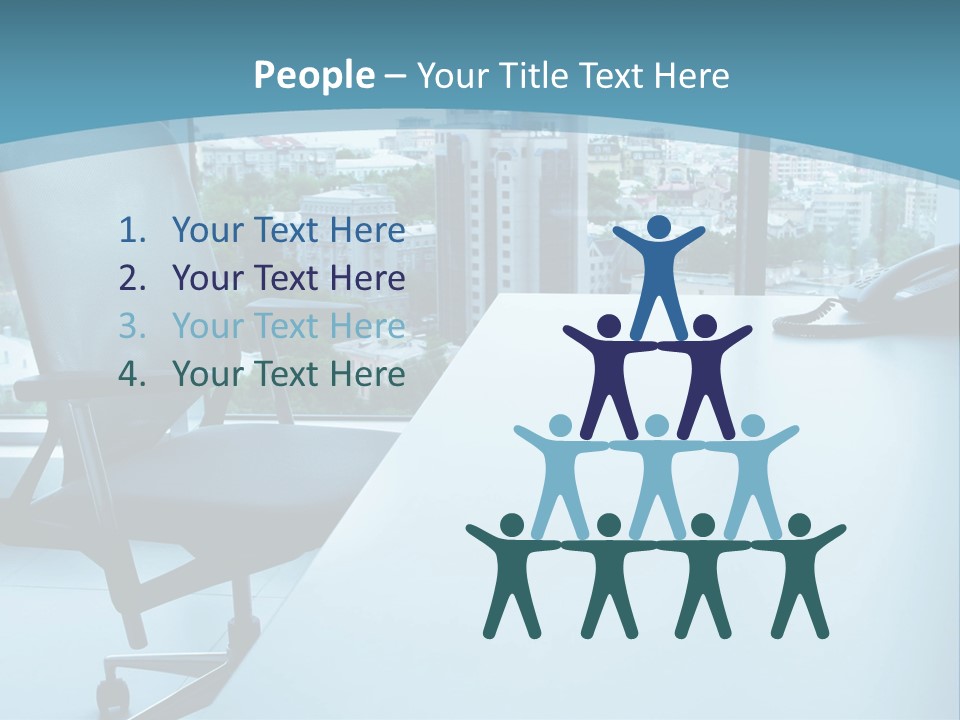 Manage Director Organization PowerPoint Template