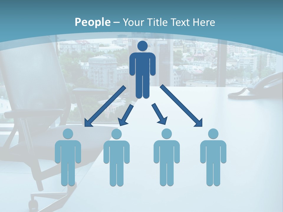 Manage Director Organization PowerPoint Template
