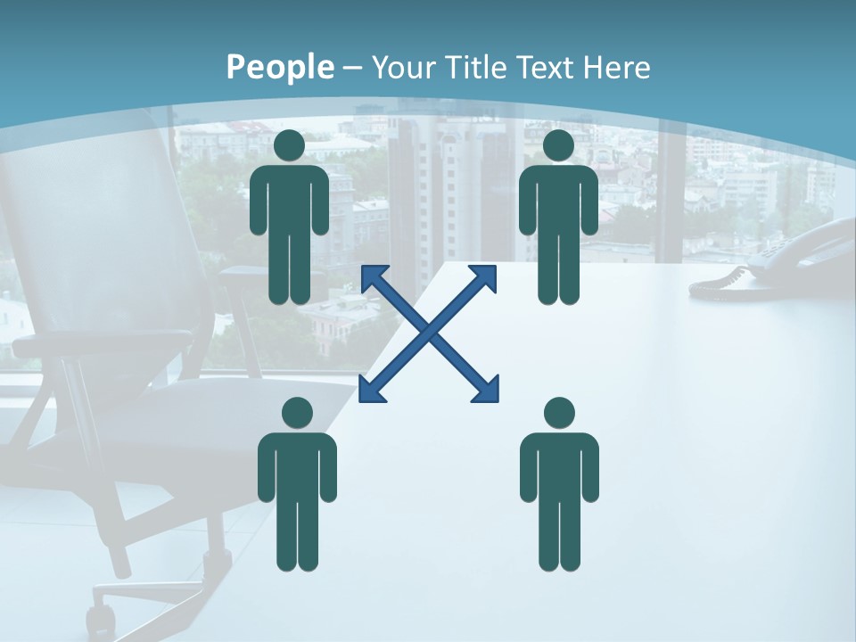 Manage Director Organization PowerPoint Template