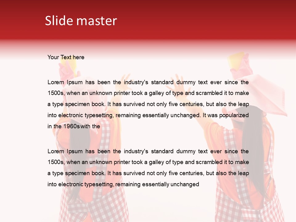 Happiness Maintenance Family PowerPoint Template