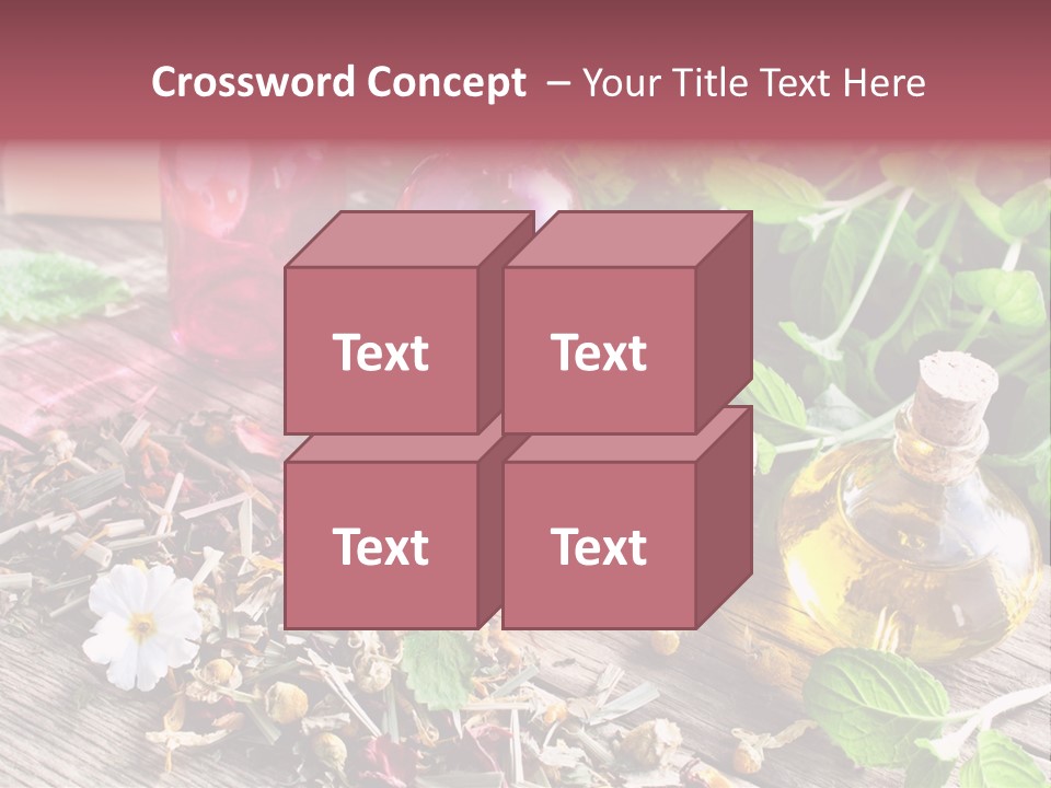 Fragrant Perfume Recreation PowerPoint Template