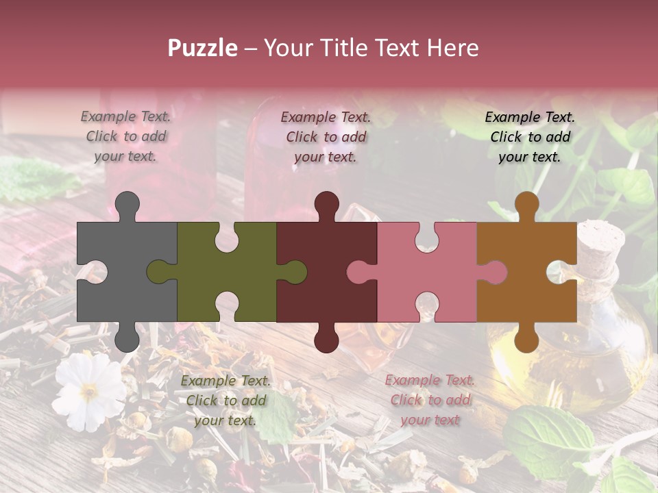 Fragrant Perfume Recreation PowerPoint Template