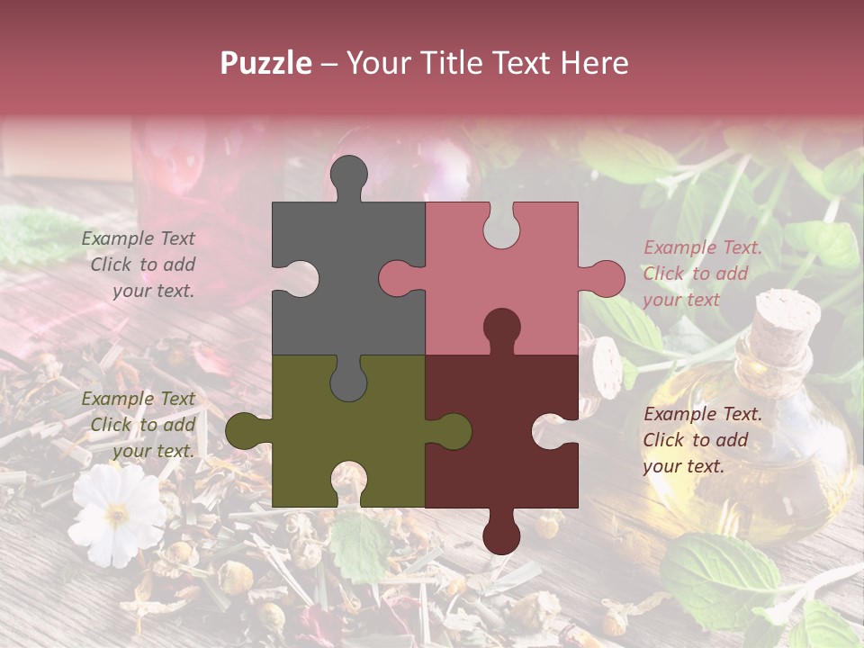 Fragrant Perfume Recreation PowerPoint Template