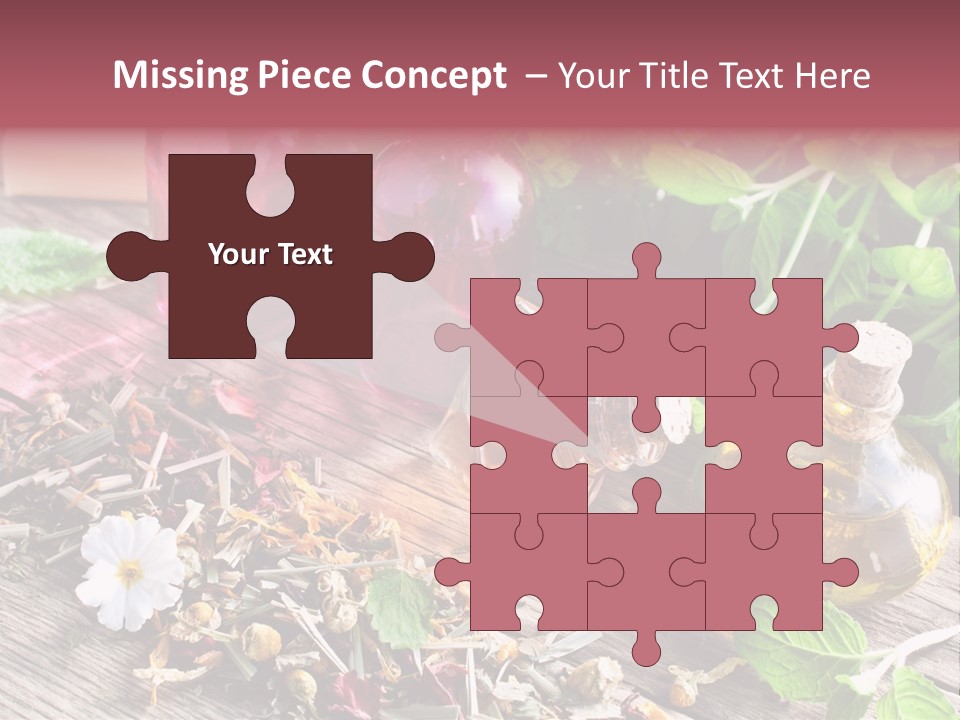 Fragrant Perfume Recreation PowerPoint Template