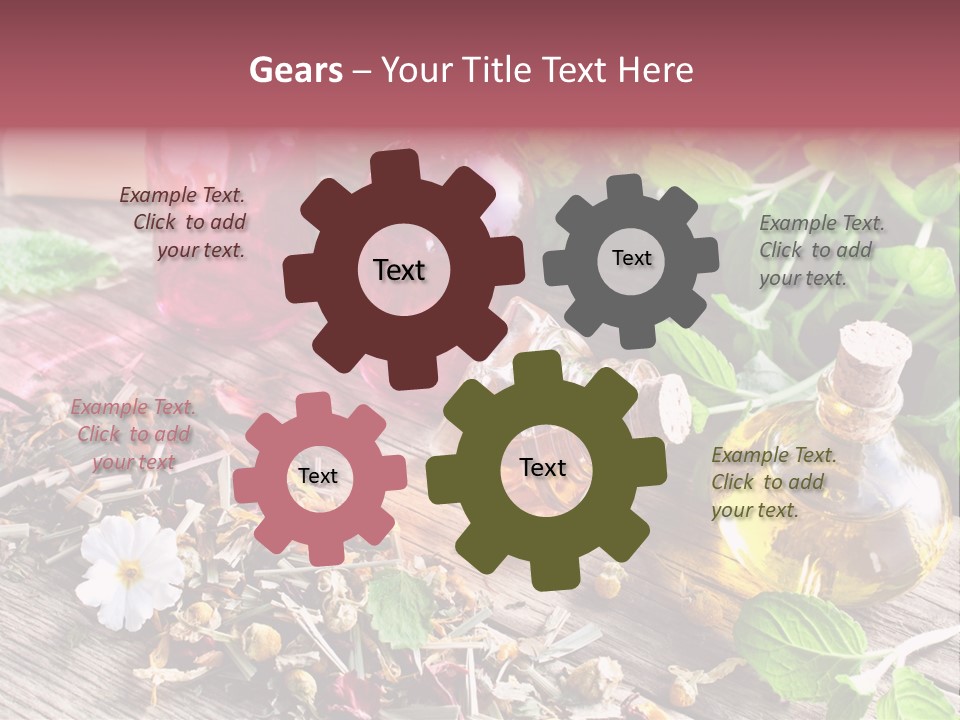 Fragrant Perfume Recreation PowerPoint Template