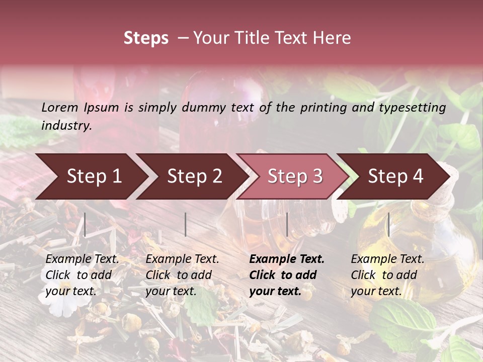 Fragrant Perfume Recreation PowerPoint Template
