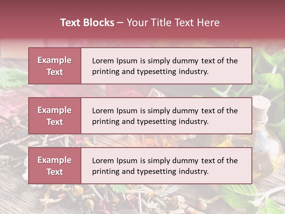 Fragrant Perfume Recreation PowerPoint Template