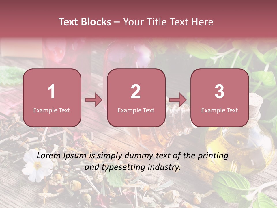 Fragrant Perfume Recreation PowerPoint Template