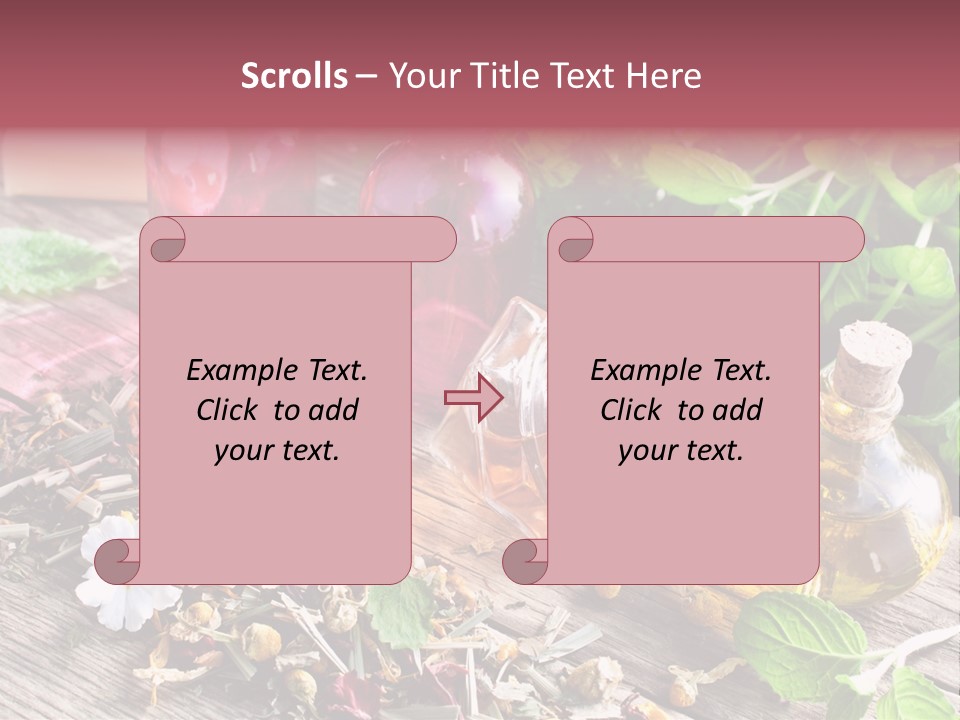 Fragrant Perfume Recreation PowerPoint Template