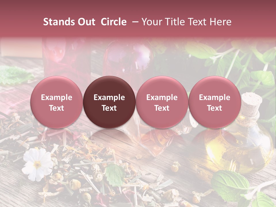 Fragrant Perfume Recreation PowerPoint Template