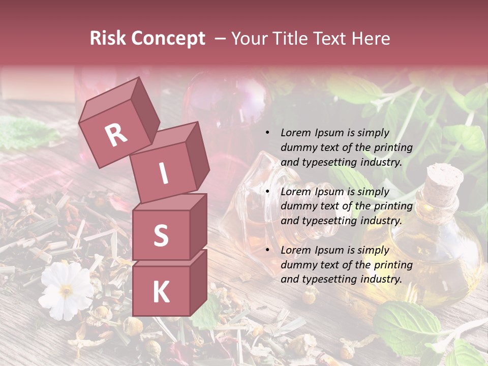 Fragrant Perfume Recreation PowerPoint Template