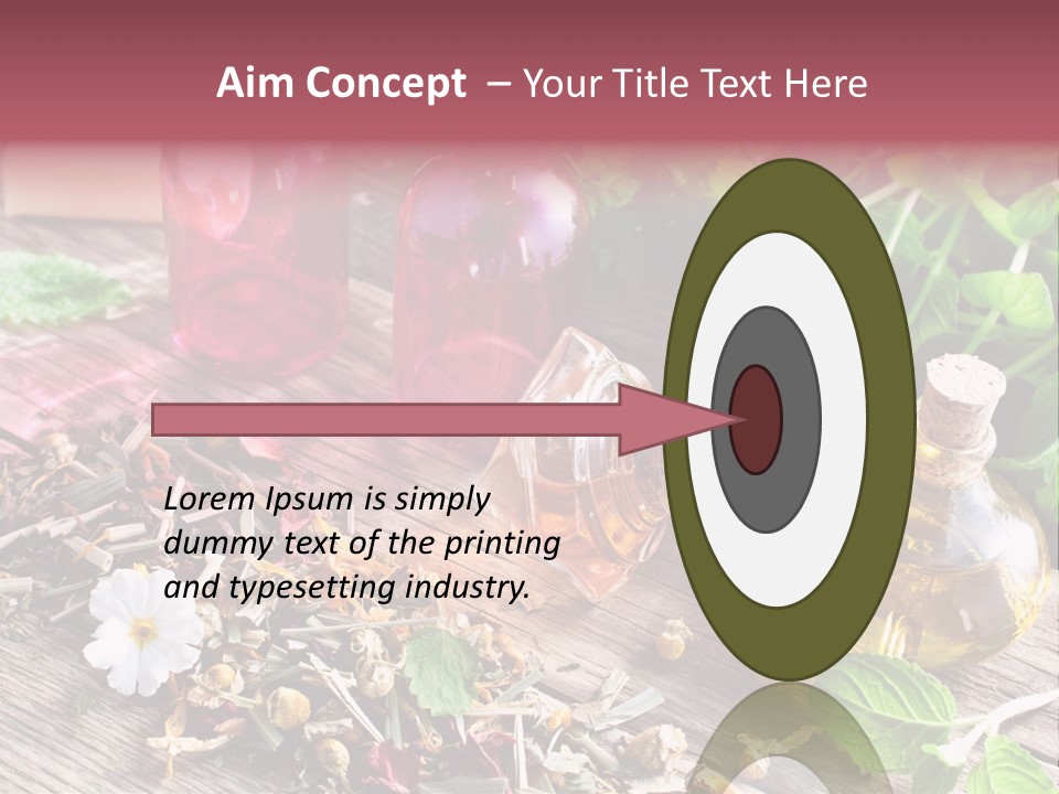 Fragrant Perfume Recreation PowerPoint Template