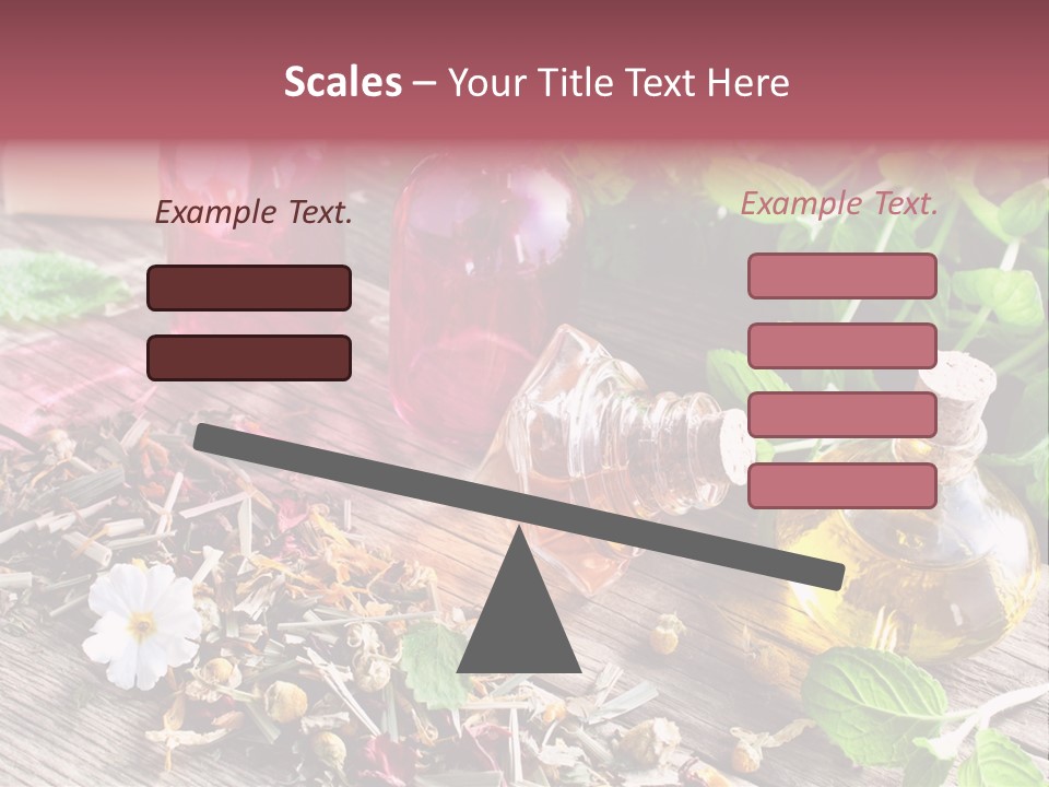 Fragrant Perfume Recreation PowerPoint Template