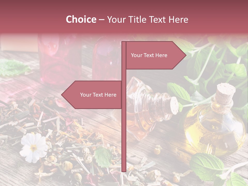 Fragrant Perfume Recreation PowerPoint Template