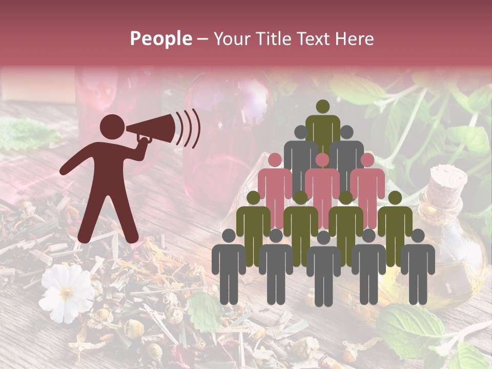 Fragrant Perfume Recreation PowerPoint Template