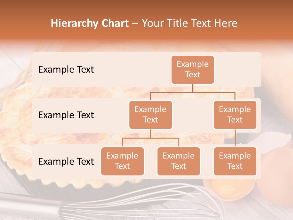 Chicken Pie Pot Quiche Meat PowerPoint Template