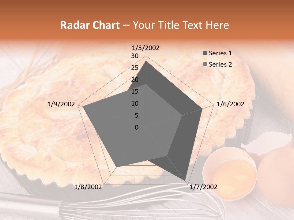 Chicken Pie Pot Quiche Meat PowerPoint Template