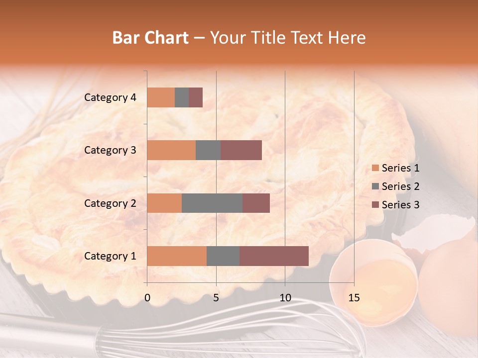 Chicken Pie Pot Quiche Meat PowerPoint Template