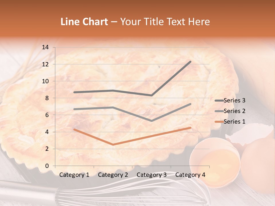 Chicken Pie Pot Quiche Meat PowerPoint Template