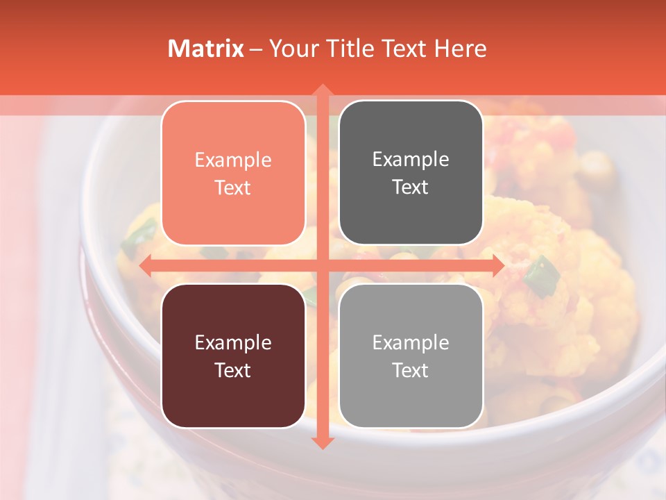 Indian Portion Food PowerPoint Template