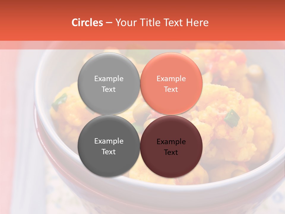 Indian Portion Food PowerPoint Template
