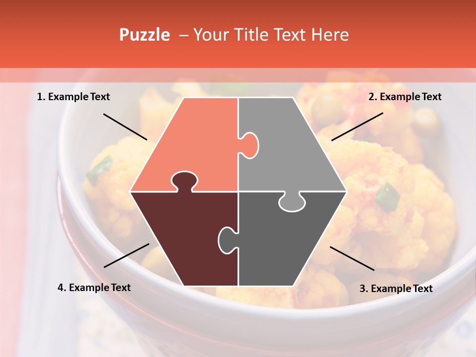 Indian Portion Food PowerPoint Template