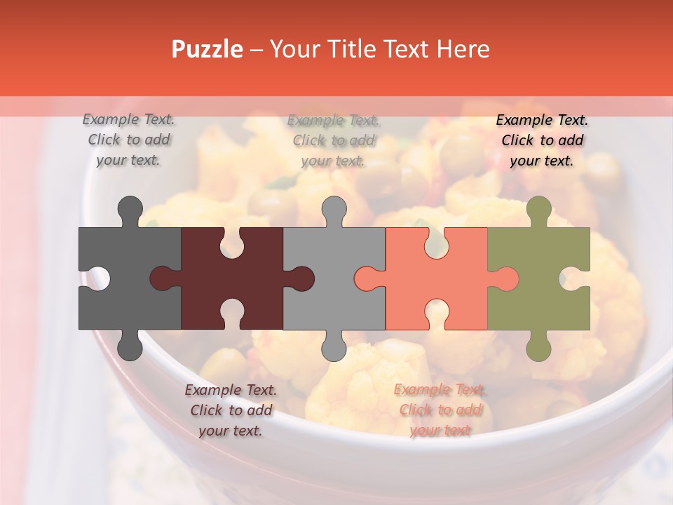 Indian Portion Food PowerPoint Template