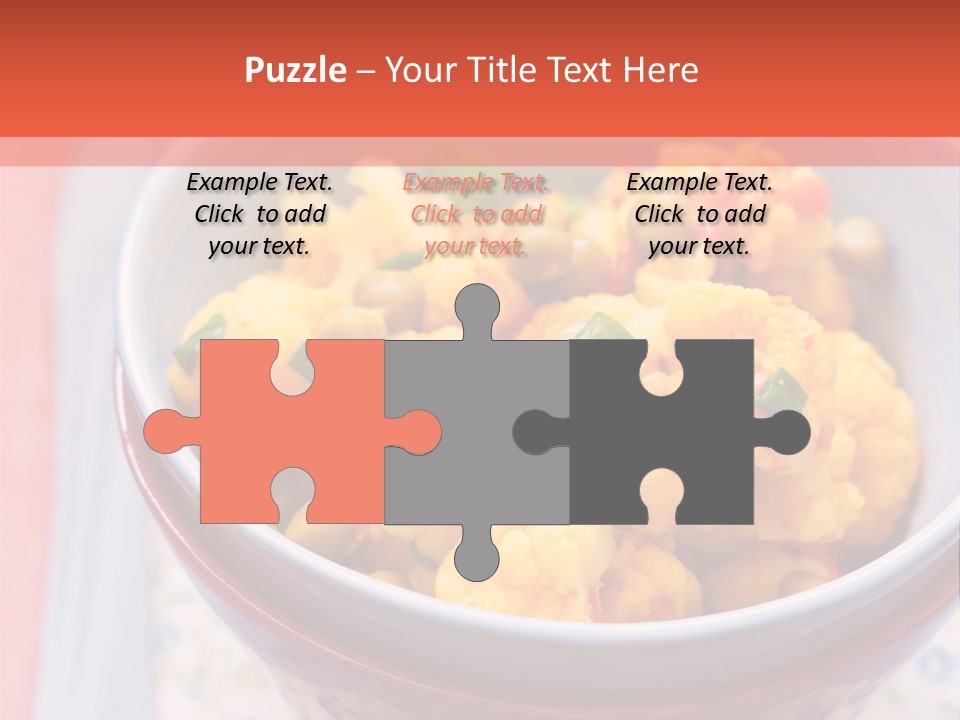 Indian Portion Food PowerPoint Template