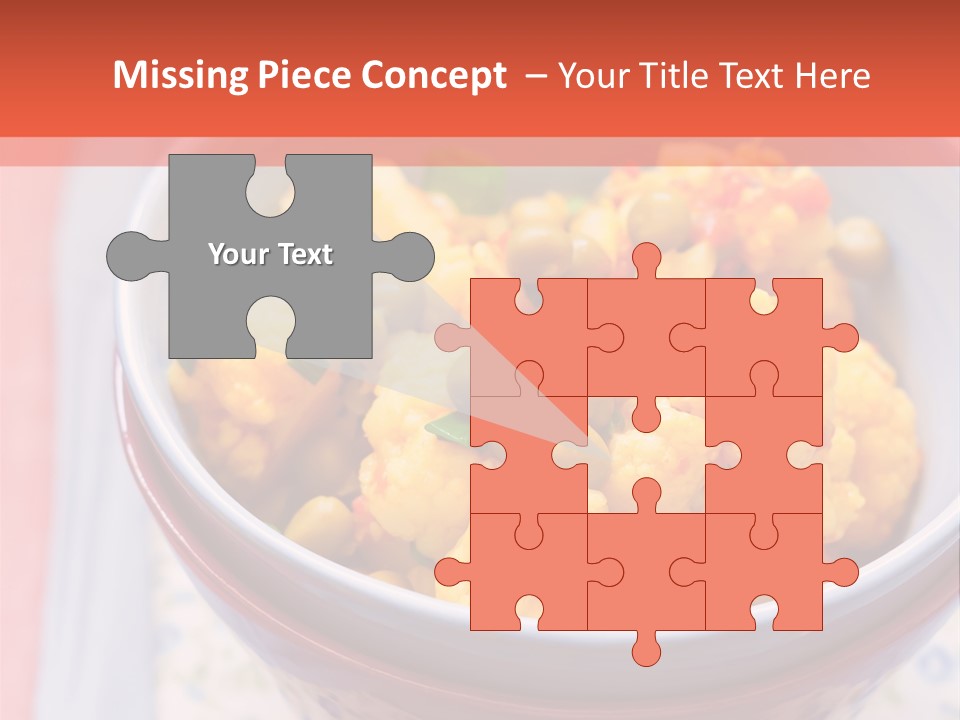 Indian Portion Food PowerPoint Template