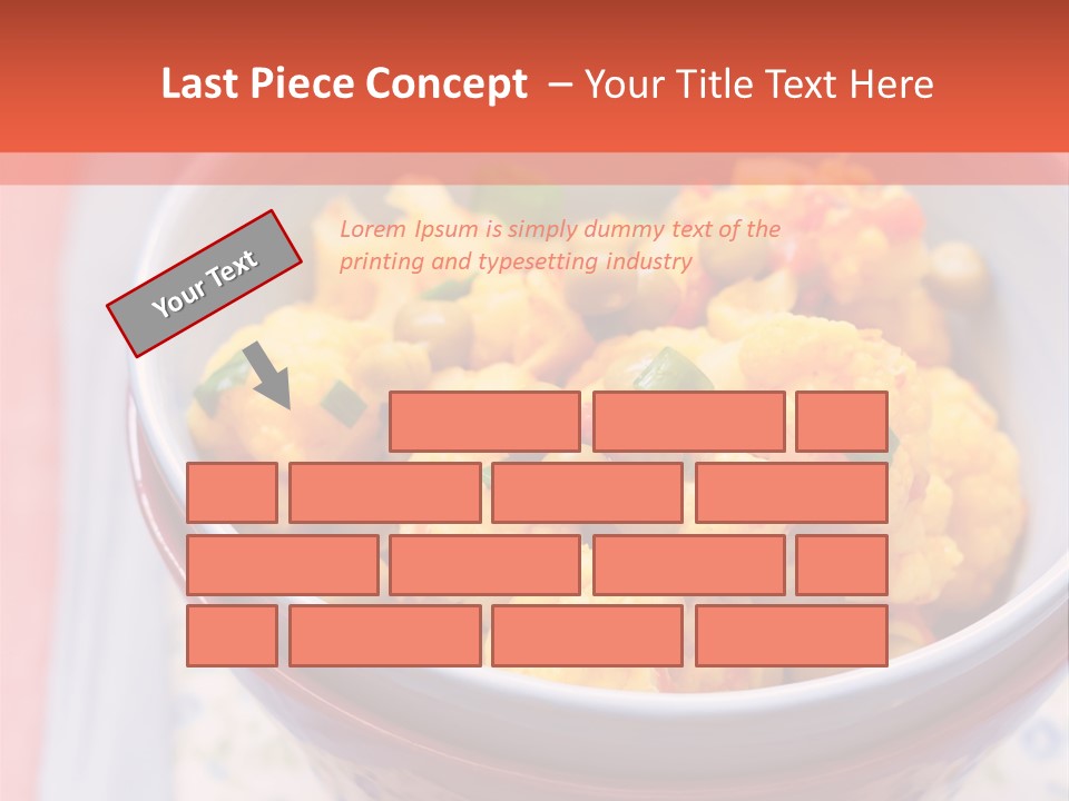 Indian Portion Food PowerPoint Template