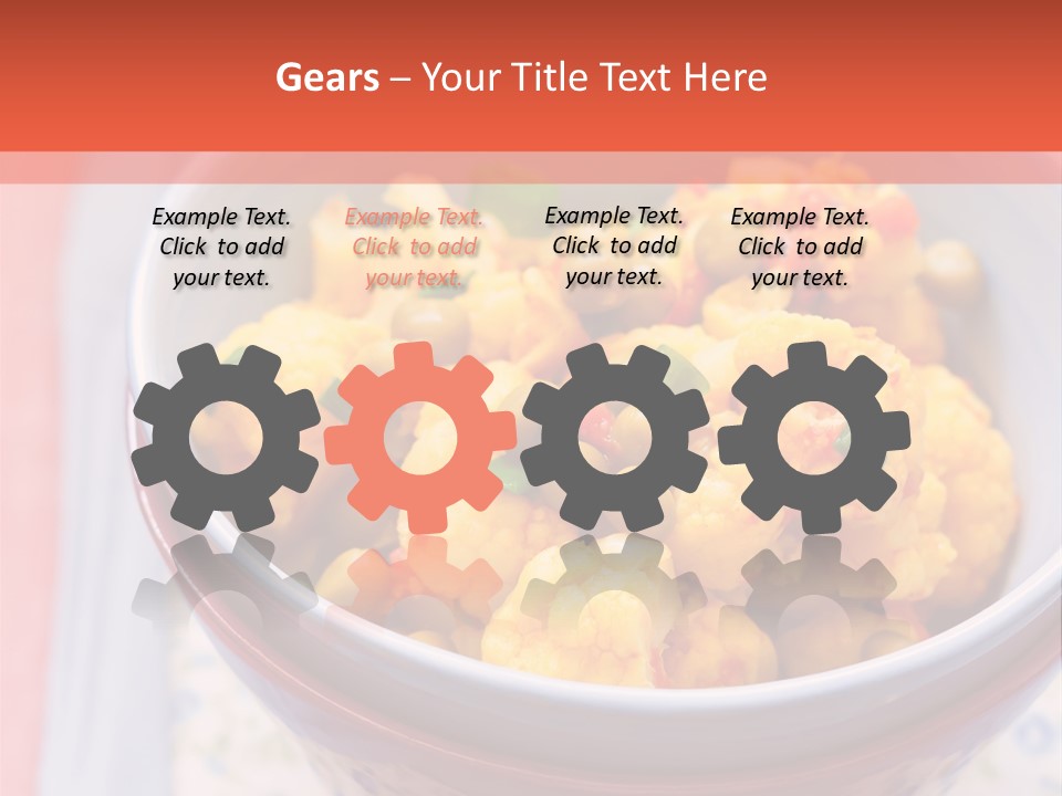 Indian Portion Food PowerPoint Template