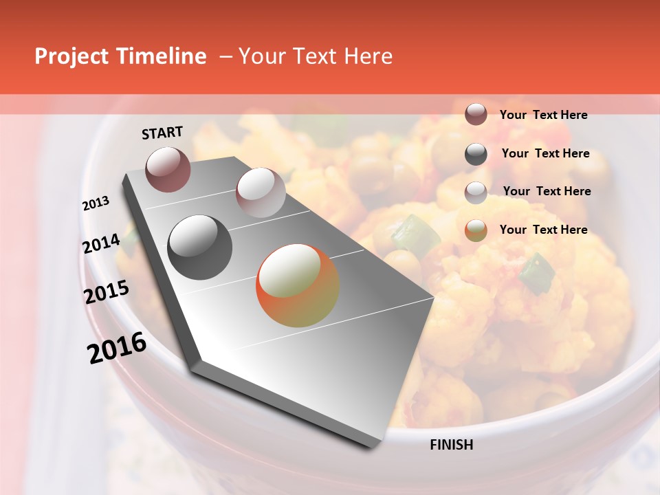 Indian Portion Food PowerPoint Template