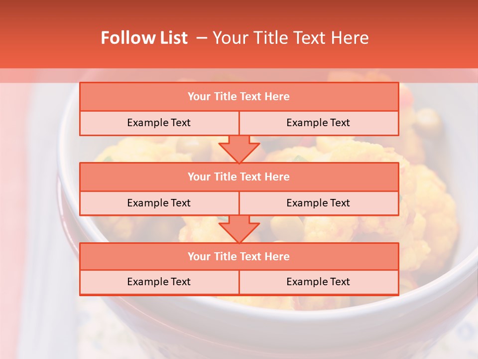 Indian Portion Food PowerPoint Template