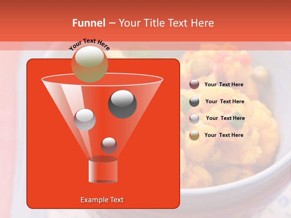 Indian Portion Food PowerPoint Template