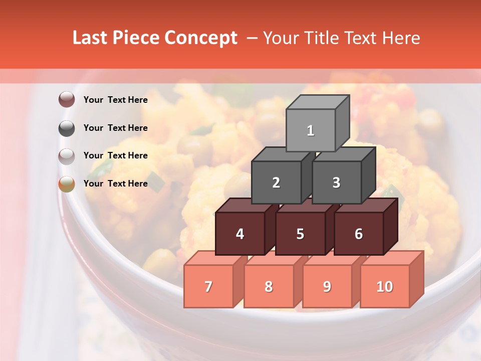 Indian Portion Food PowerPoint Template