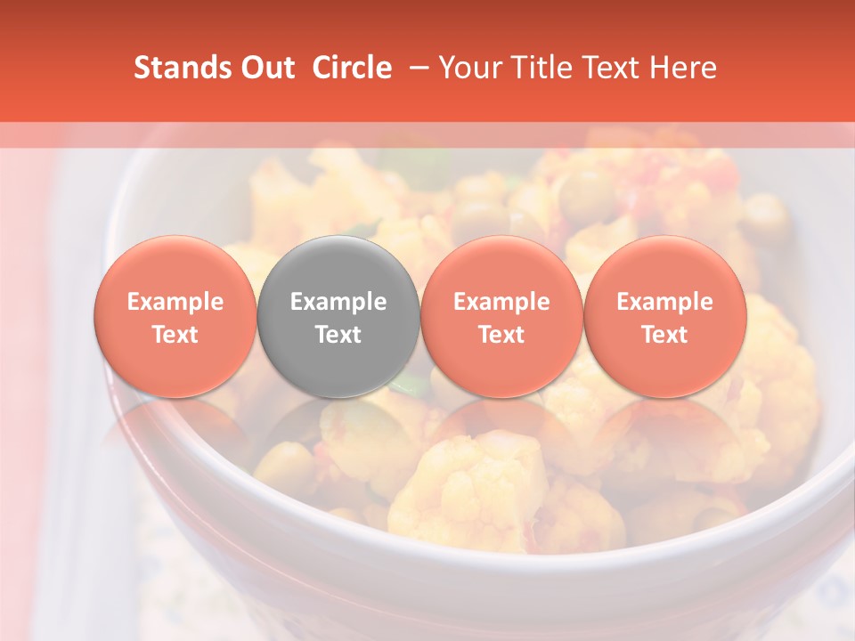 Indian Portion Food PowerPoint Template