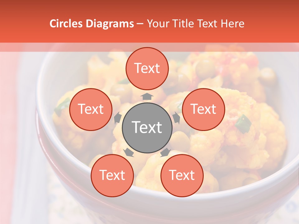 Indian Portion Food PowerPoint Template